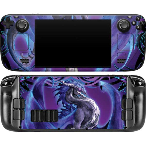Dragonsword Stormblade by Ruth Thompson Steam Deck Handheld Gaming Computer OLED Skin