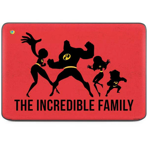 Disney The Incredibles Family Sillhouette HP Chromebook Skin