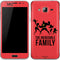 Disney The Incredibles Family Sillhouette Galaxy J3 Skin