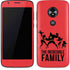 Disney The Incredibles Family Sillhouette Moto E5 Play Skin