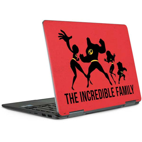 Disney The Incredibles Family Sillhouette Notebook 9 Pro 13in (2017) Skin