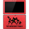 Disney The Incredibles Family Sillhouette Surface Pro Tablet Skin