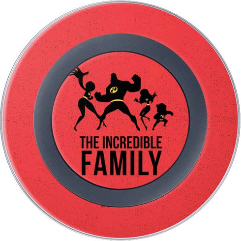 Disney The Incredibles Family Sillhouette Wireless Charger Skin