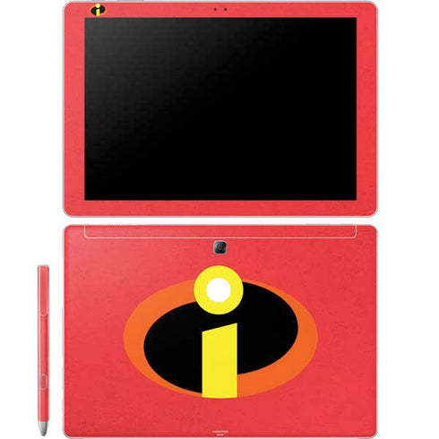 Disney The Incredibles Main Logo Galaxy Book 12in Skin