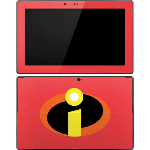 Disney The Incredibles Main Logo Surface Pro Tablet Skin