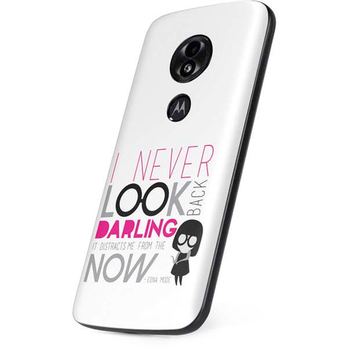 Disney The Incredibles Edna Mode Art Moto E5 Play Skin