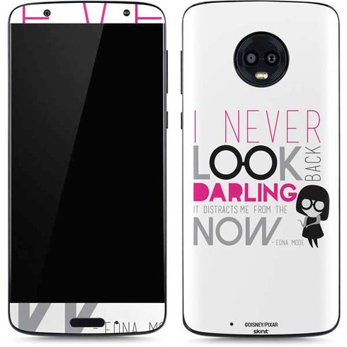 Disney The Incredibles Edna Mode Art Moto G6 Skin