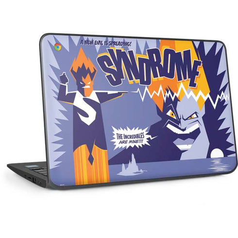 Disney The Incredibles Syndrome Art HP Chromebook Skin