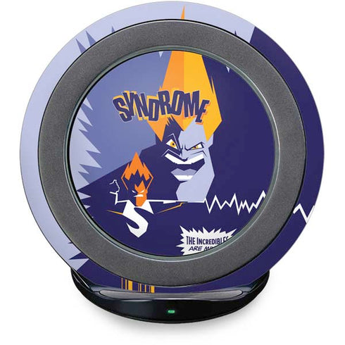 Disney The Incredibles Syndrome Art Fast Charge Wireless Charging Stand Skin
