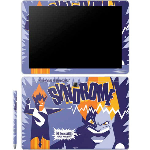 Disney The Incredibles Syndrome Art Galaxy Book 12in Skin