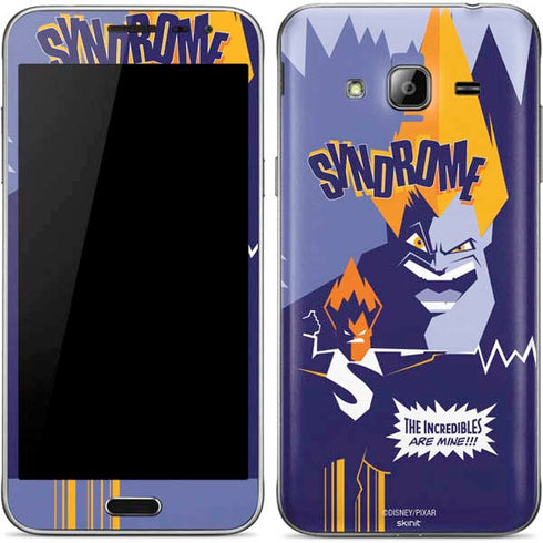 Disney The Incredibles Syndrome Art Galaxy J3 Skin