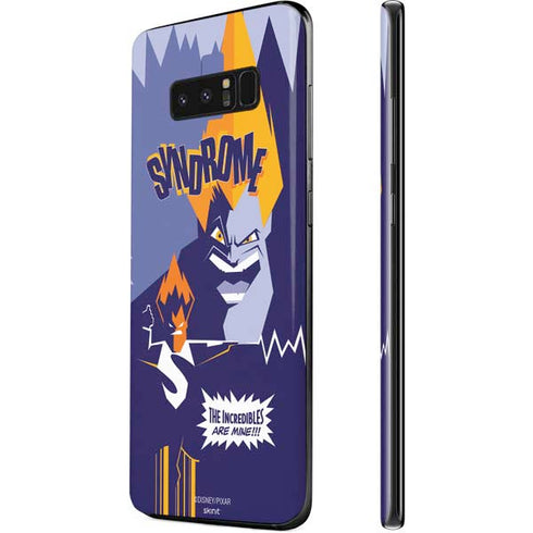 Disney The Incredibles Syndrome Art Galaxy Note 8 Skin