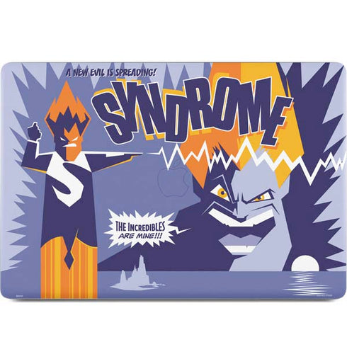 Disney The Incredibles Syndrome Art MacBook Skins