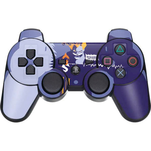 Disney The Incredibles Syndrome Art PS3 Dual Shock wireless controller Skin