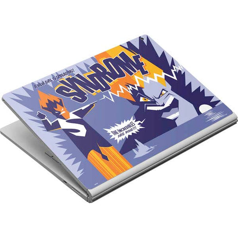 Disney The Incredibles Syndrome Art Surface Book Skin