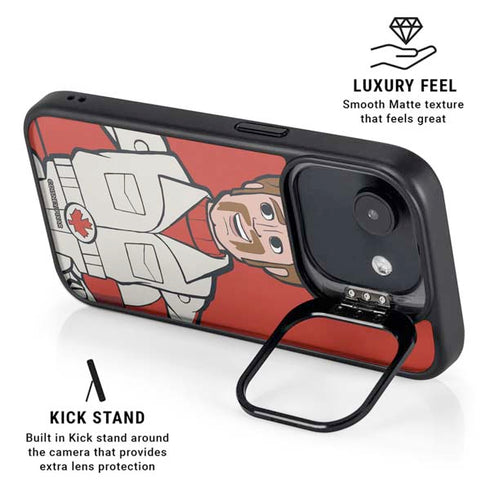 Disney Toy Story Duke Caboom iPhone 16e Kickstand Case