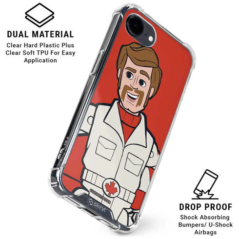 Disney Toy Story Duke Caboom iPhone 16e Clear Case