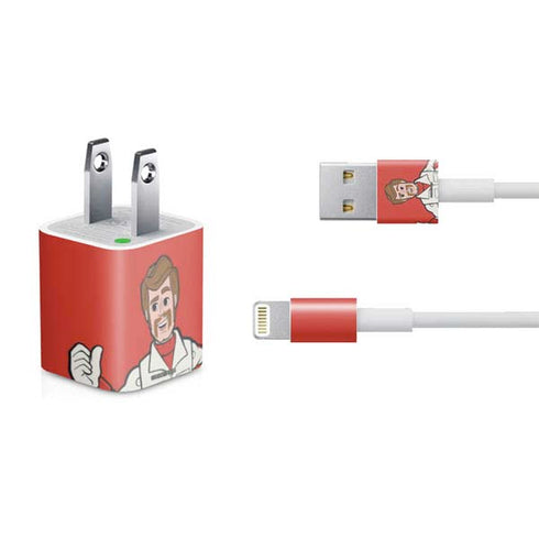 Disney Toy Story Duke Caboom iPhone Charger (5W USB) Skin