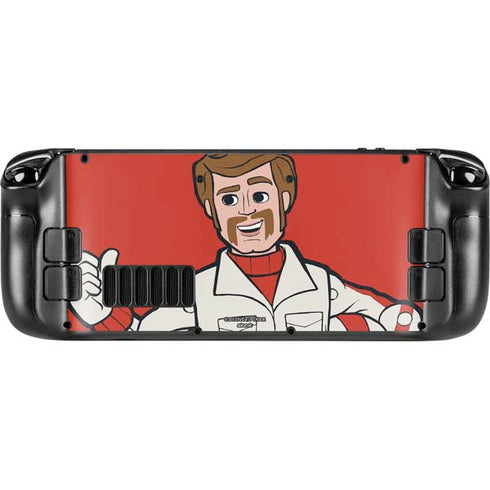 Disney Toy Story Duke Caboom Steam Deck Handheld Gaming Computer Skin