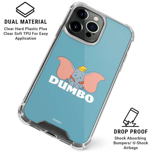 Disney Dumbo Baby Elephant pose iPhone 16 Pro Clear Case