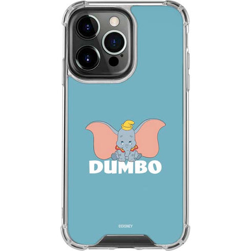Disney Dumbo Baby Elephant pose iPhone 16 Pro Max Clear Case