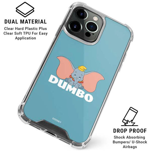 Disney Dumbo Baby Elephant pose iPhone 16 Pro Max Clear Case