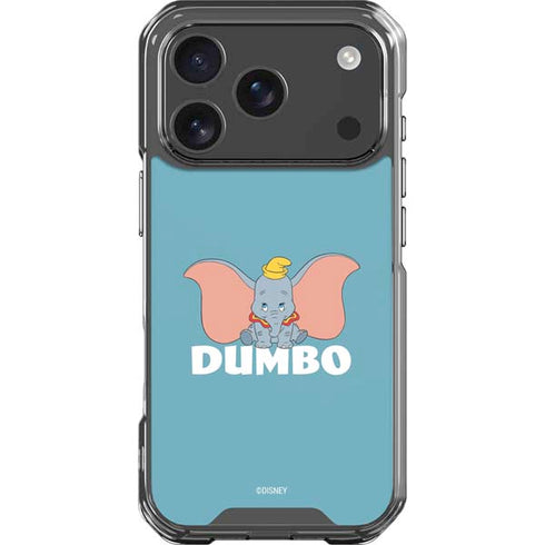 Disney Dumbo Baby Elephant pose iPhone 18 Pro Clear Case