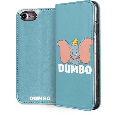 Disney Dumbo Baby Elephant pose iPhone 7 Folio Case