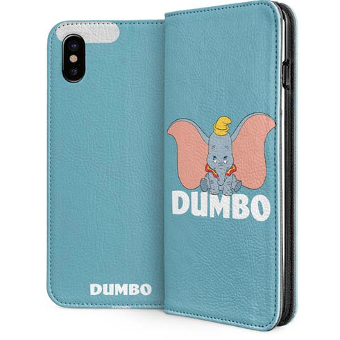 Disney Dumbo Baby Elephant pose iPhone 8 Folio Case