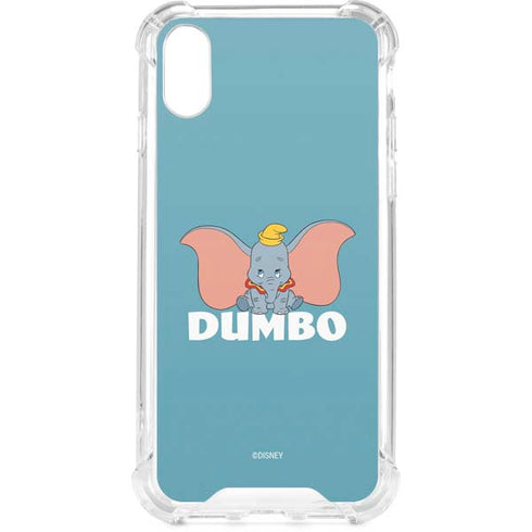 Disney Dumbo Baby Elephant pose iPhone XS Clear Case