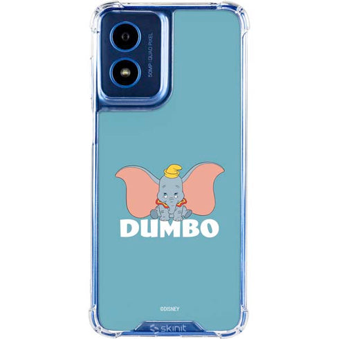 Disney Dumbo Baby Elephant pose Moto G Play 4G (2024) Clear Case