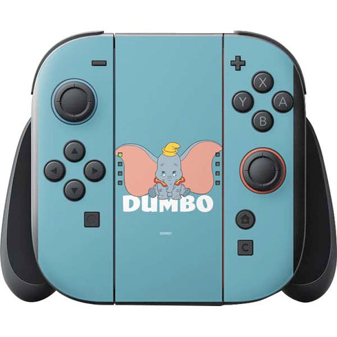 Disney Dumbo Baby Elephant pose Nintendo Switch 2 (2025) with Joy-Con Skin