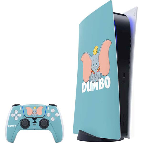 Disney Dumbo Baby Elephant pose PlayStation PS5 Skins