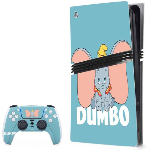 Disney Dumbo Baby Elephant pose PlayStation PS5 Skins
