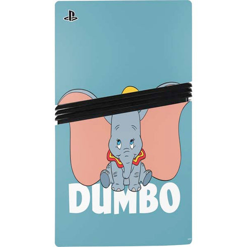 Disney Dumbo Baby Elephant pose PS5 Pro Console Skin