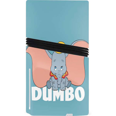 Disney Dumbo Baby Elephant pose PS5 Pro Disk Console Skin