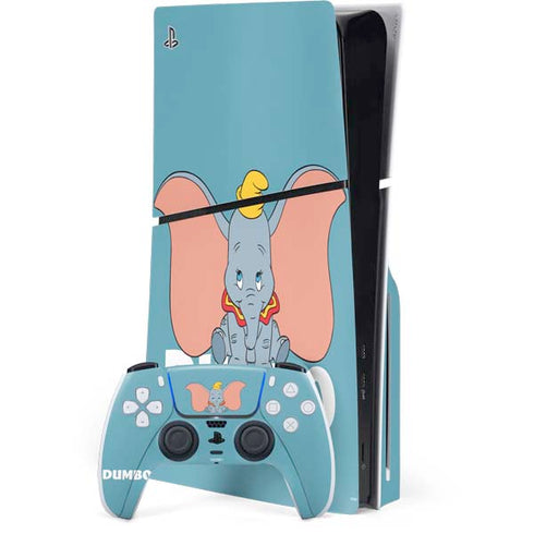 Disney Dumbo Baby Elephant pose PlayStation PS5 Skins