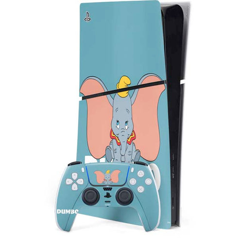 Disney Dumbo Baby Elephant pose PlayStation PS5 Skins