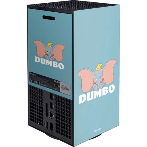 Disney Dumbo Baby Elephant pose XBox Series X Digital Edition Console Skin