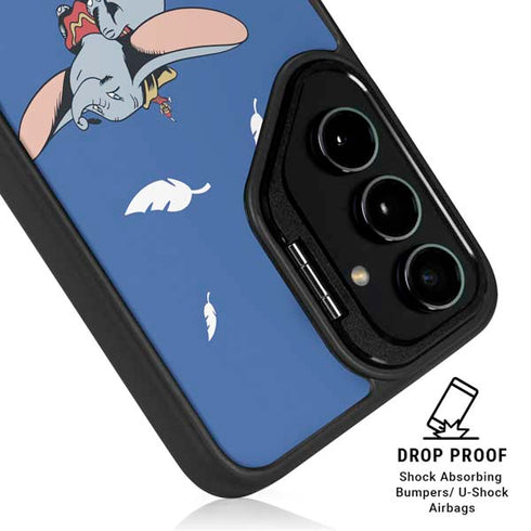 Disney Dumbo Classic Flying Elephant Galaxy S25 Kickstand Case
