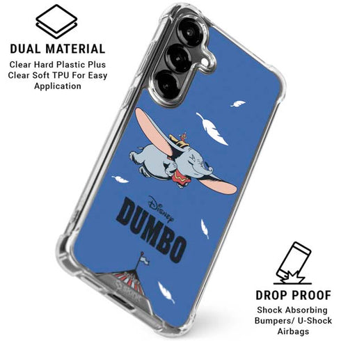 Disney Dumbo Classic Flying Elephant Galaxy S26 Clear Case