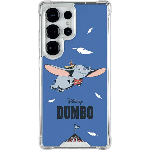 Disney Dumbo Classic Flying Elephant Galaxy S26 Ultra Clear Case