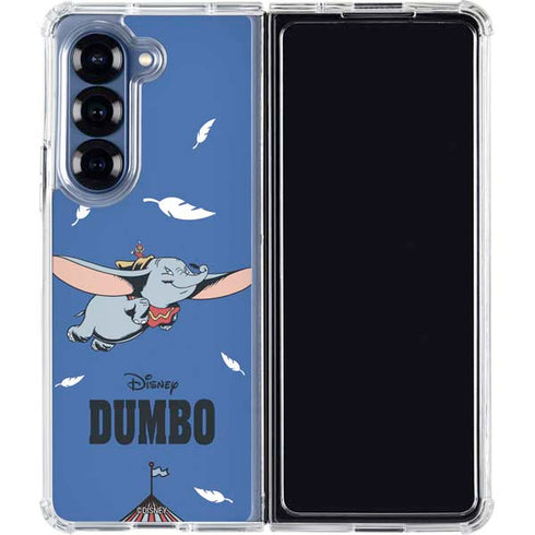 Disney Dumbo Classic Flying Elephant Galaxy Z Fold6 Clear Case