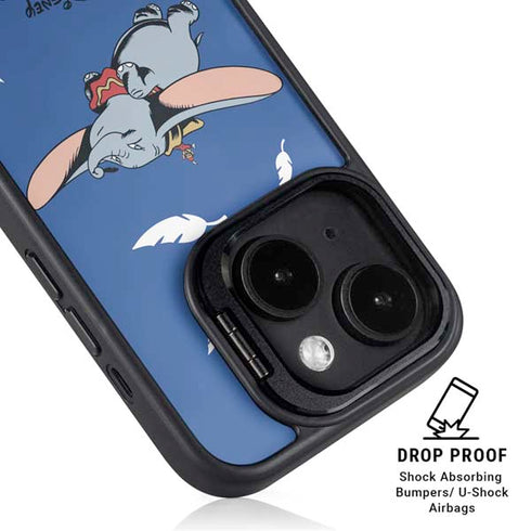 Disney Dumbo Classic Flying Elephant iPhone 14 Kickstand Case