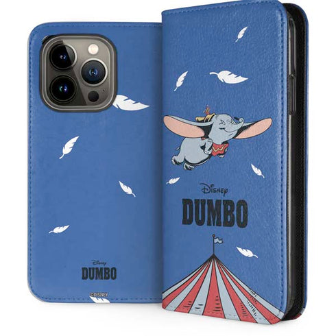 Disney Dumbo Classic Flying Elephant iPhone 14 Pro Folio Case