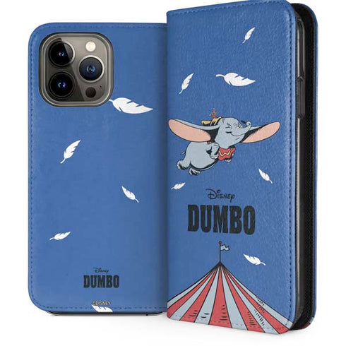 Disney Dumbo Classic Flying Elephant iPhone 14 Pro Max Folio Case