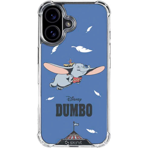 Disney Dumbo Classic Flying Elephant iPhone 16 Clear Case