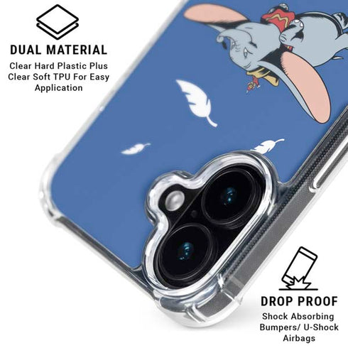 Disney Dumbo Classic Flying Elephant iPhone 16 MagSafe Case