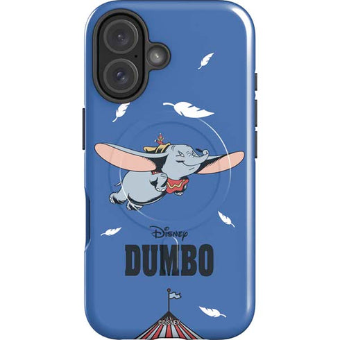 Disney Dumbo Classic Flying Elephant iPhone 16 Plus Magsafe Impact Case