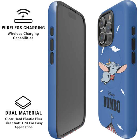 Disney Dumbo Classic Flying Elephant iPhone 16 Pro Magsafe Impact Case